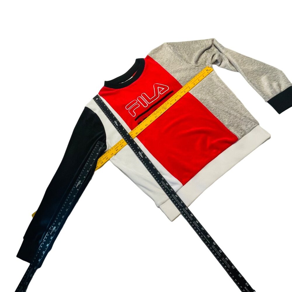Fila Peloton Color Block Soft Velour Sweatshirt W… - image 7